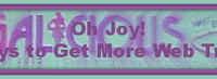 BRC2012 Part 3: Oh Joy! 7 Ways to Generate Traffic to Your Site