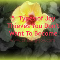 5  Types of Joy Thieves You Don’t Want To Become