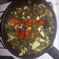 Pinterest Project: What’s in the Pan? A Pinterest Fail