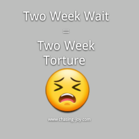 TWW = Two Week Torture: Baby Making Update, 3 Days Post IUI