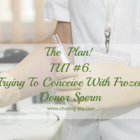 The  Plan. IUI #6. Trying To Conceive With Frozen Donor Sperm