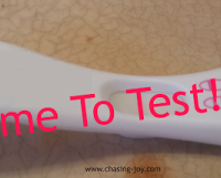Baby Making Update: Official Pregnancy Test Results