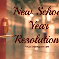 New School Year Resolutions