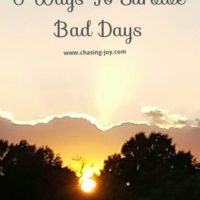 6 Ways To Survive Bad Days