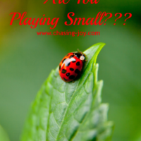 Are You Playing Small???