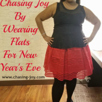 Chasing Joy By Wearing Flats For New Year’s Eve