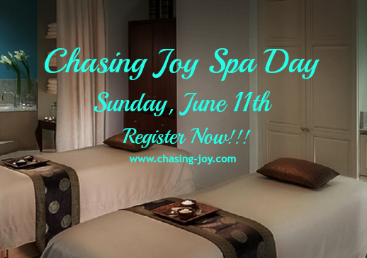 Chasing Joy Spa Day June 11th