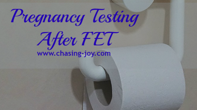 Pregnancy Testing After FET