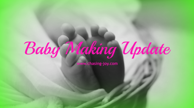 Finally A Baby Making Update