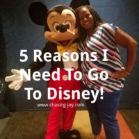 5 Reasons I Need To Go To Disney