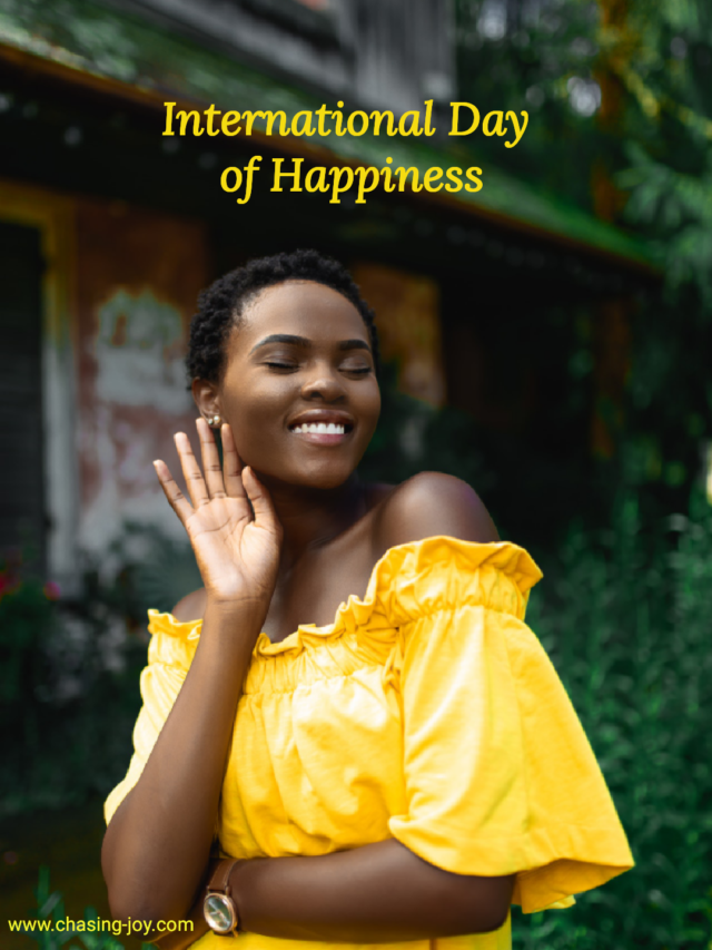 Do you struggle with feelings of anxiety even when they are happy?  Let’s work together to overcome this for International Day of Happiness.